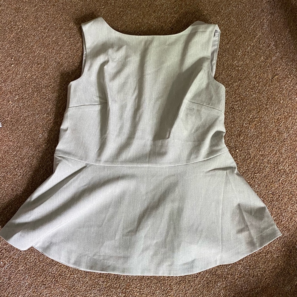Banana republic peplum top